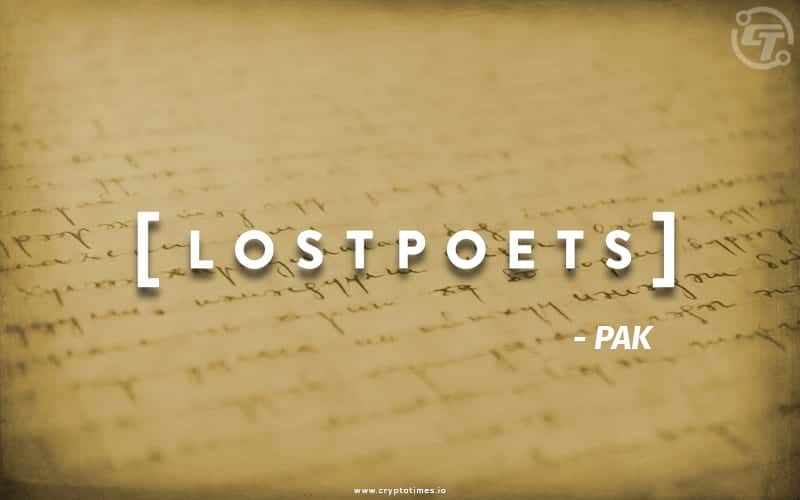 The New Lostpoets Project By Pak Gained $70 Million In 2 Hours