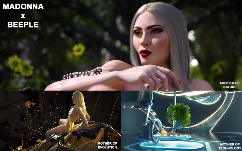 Madonna Partners With Beeple To Launch Nft Collection