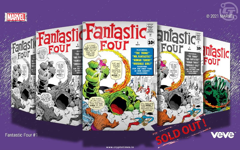 Marvel Sold NFTs Of Fantastic Four Comics In Minutes