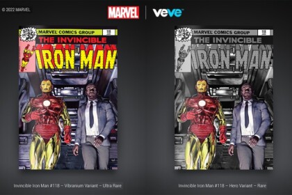VeVe x Marvel Drop “Invincible Iron Man #118” in Digital Format