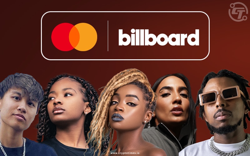 Mastercard & Billboard Unleash 5 NFT Artist Singles