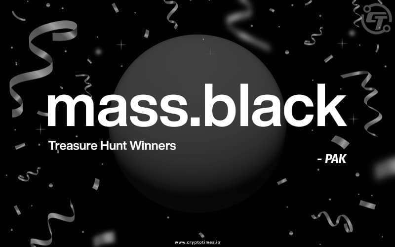 Pak’s First mass.black Treasure Hunt for Matter Token Ends