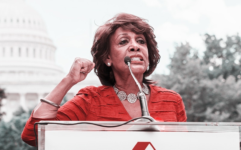Maxine Waters Urges SBF to Attend the December 13 Hearing