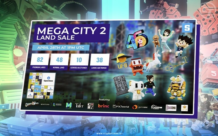 Sandbox to Begin The Mega City 2 LAND Sale