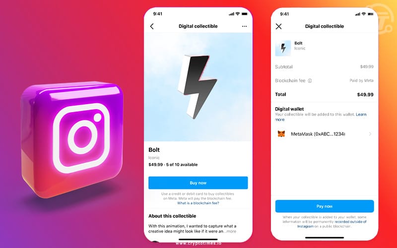 Meta allows Instagram Users to Mint & Trade NFTs using Polygon