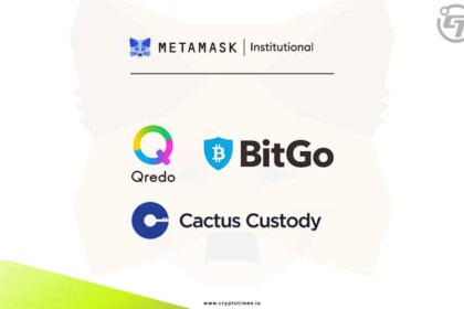 DeFi Wallet MetaMask has Joined Forces With Three Crypto Custodian