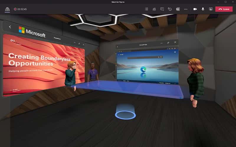 Microsoft Embraces Metaverse with 3D Avatars and Virtual Meetings