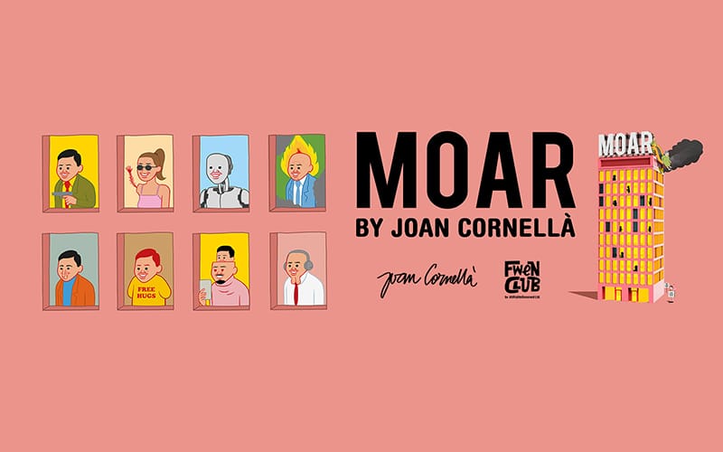 Joan Cornellà’s MOAR Collection Unlocks NFT Behind Mansion