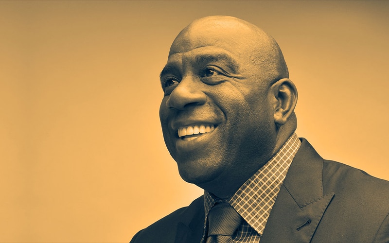 Magic Johnson Partners With NBA Top Shots for NFT Collection