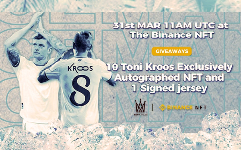 Binance NFT to Launch Iconic ‘Iceman’ NFT Collection of Toni Kroos 