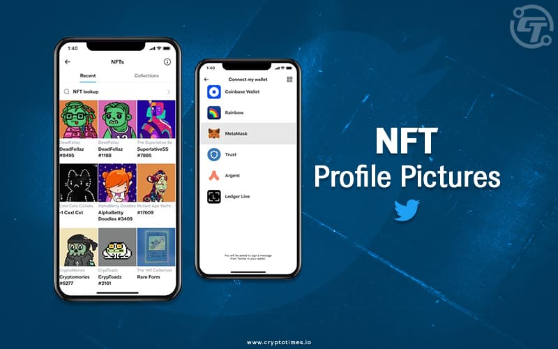 Twitter Blue Feature Enables iOS Users to Set NFTs as Profile Pictures
