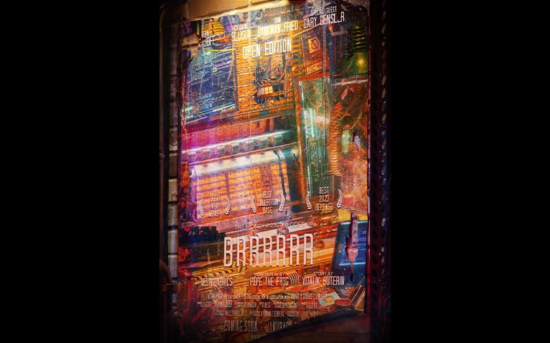NessGraphics NFT artwork "BRRRRRR"