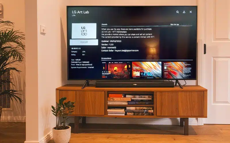 LG Launches ‘LG Art Lab’ an NFT Marketplace Accessible via its TV