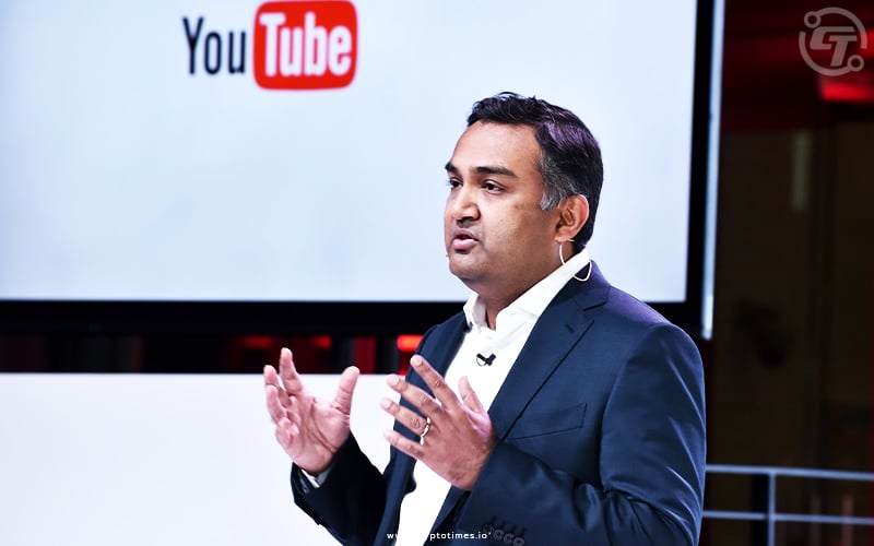 New YouTube CEO Neal Mohan is a Big Web3 Advocate