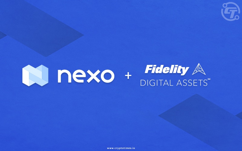 Nexo partners with Fidelity to Expands Institutional Access to Crypto