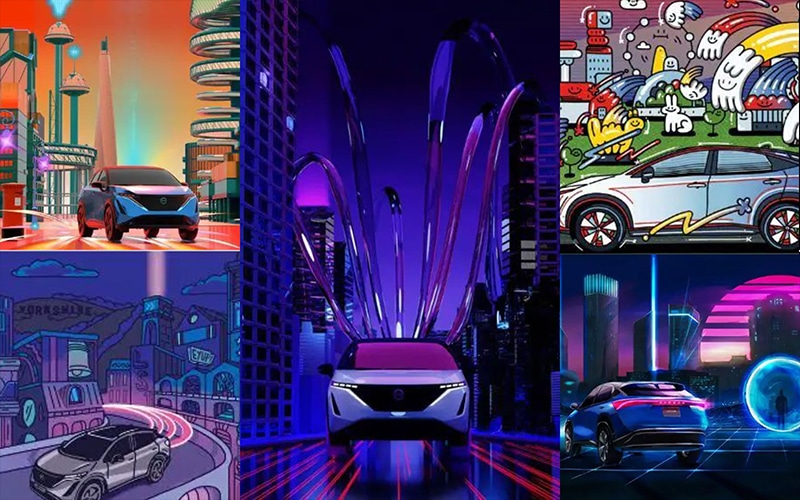 Nissan debuts 'Ariya' into the Metaverse with Electrified Art