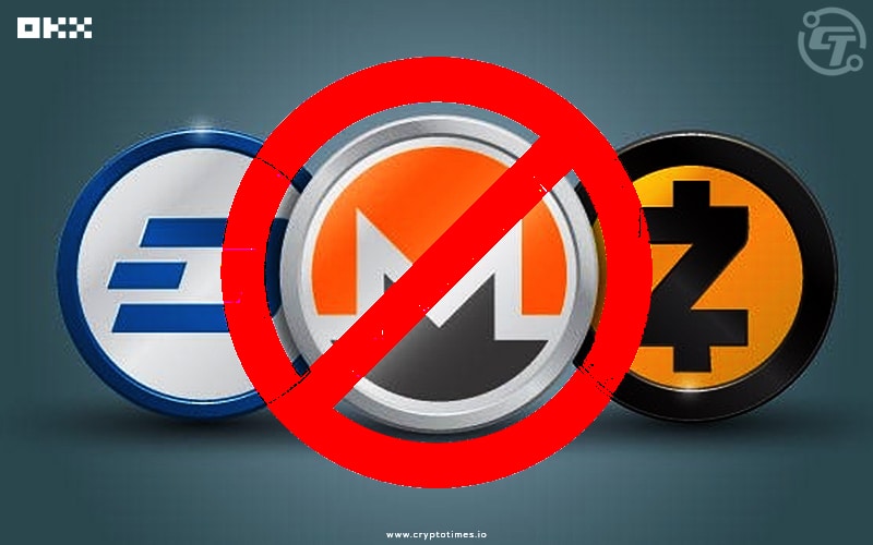 Okx Drops Monero, Zcash &Amp; Dash In Latest Delisting Move