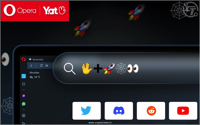 Opera Browser Collaborates with Yat to Enable emoji-based Web URLs