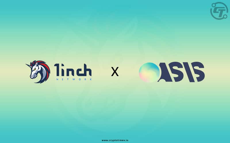 1inch Network Unveils its Integration with the Oasis.app