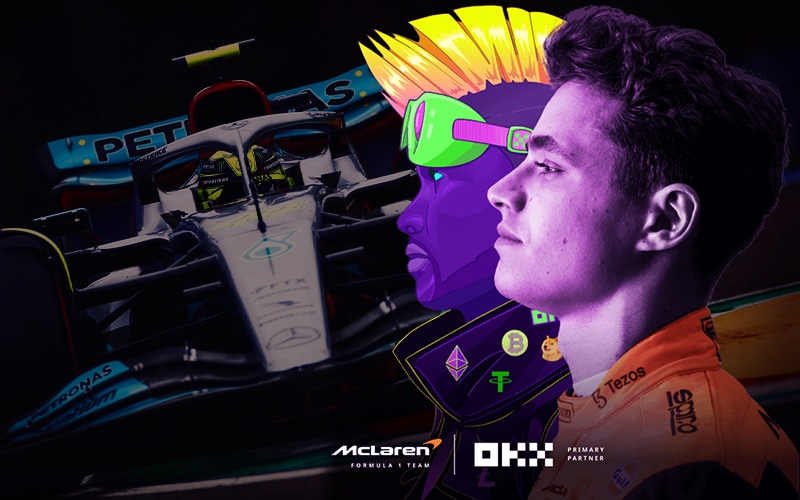 Crypto Exchange OKX Strikes a Deal with F1’s McLaren Racing