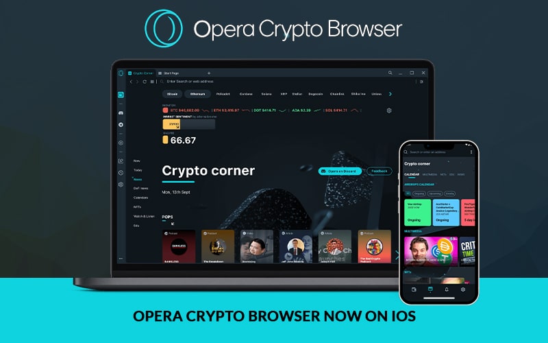 Opera’s Crypto Browser Gets An iOS Update To Access Web3