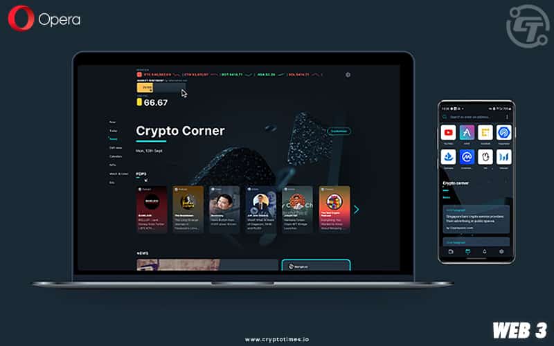 Opera launches Web3 Browser