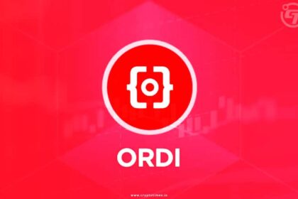 Ordinals ORDI price down 20