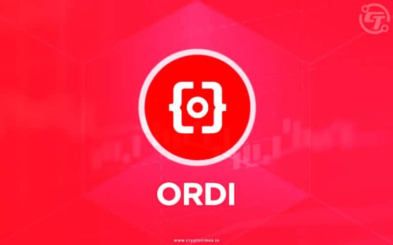 Leading BRC-20 Token, ORDI slides 20% Closer to the Conceptual Round level