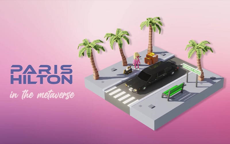 Paris Hilton Builds her Own Virtual Malibu Mansion in the Sandbox