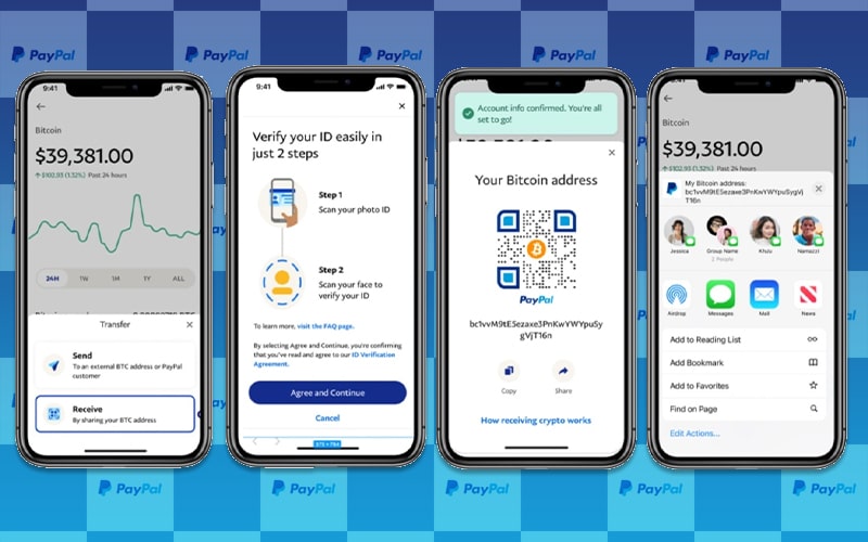 PayPal Allows Transfer of Crypto to and from External Wallets