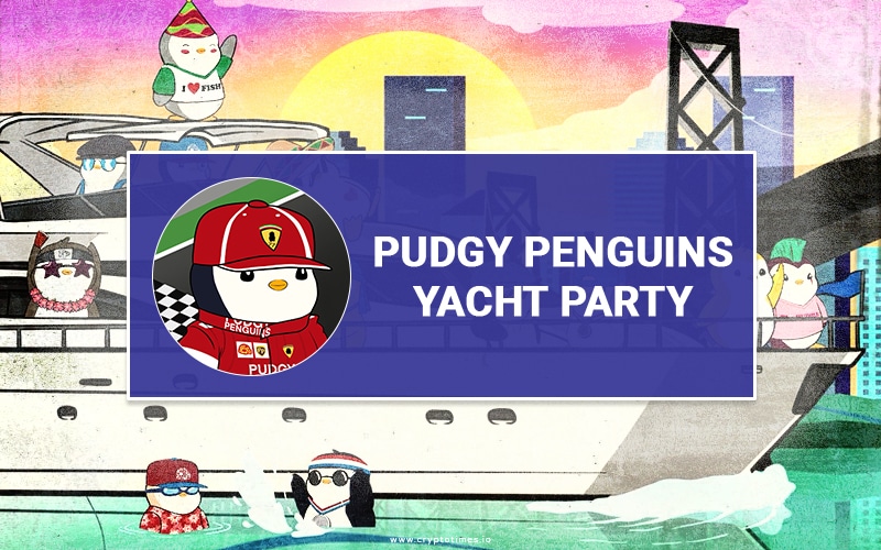 NFT Collectible Pudgy Penguins Throws a F1 Race Yacht Party