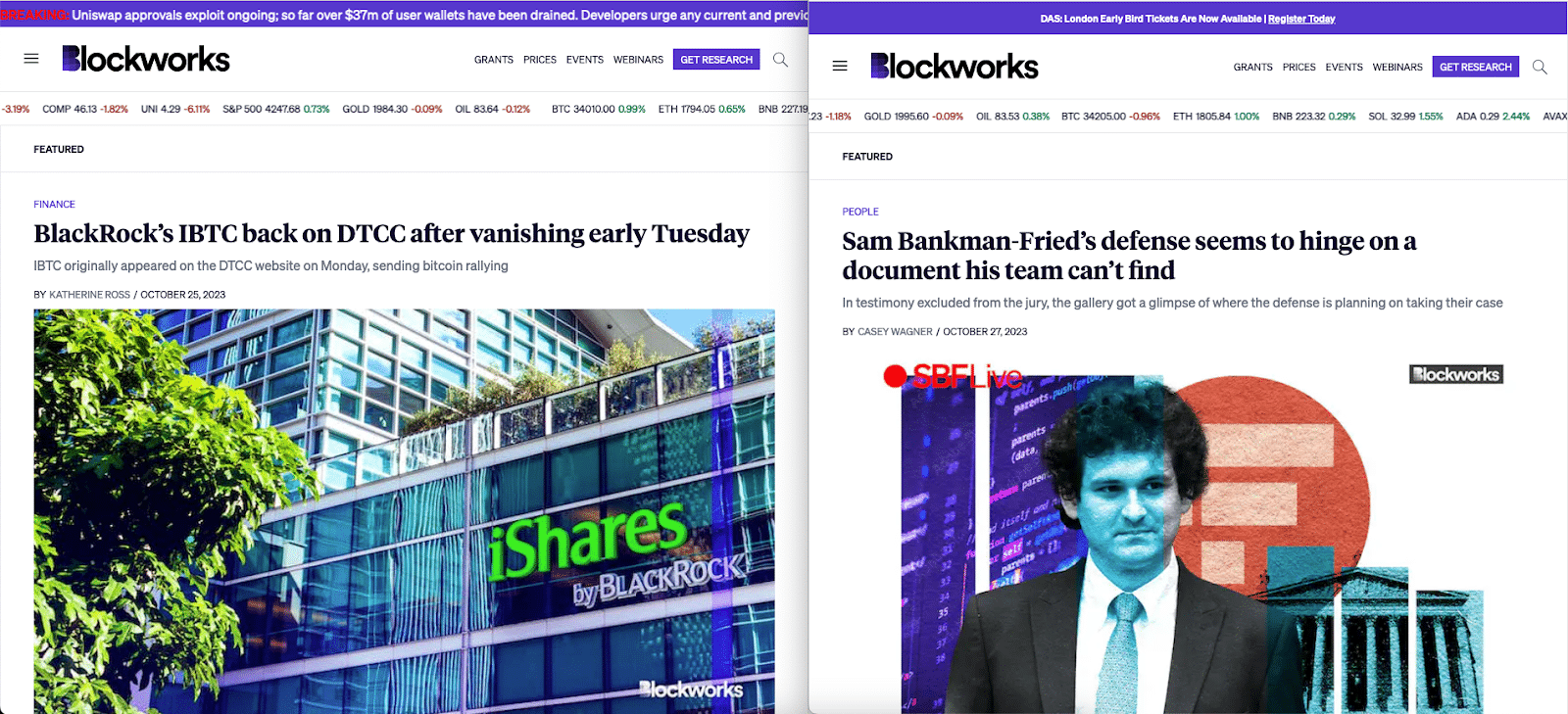Scammers Clone Blockworks, Etherscan Website To Drain Crypto 2 Blockworks Clone Website