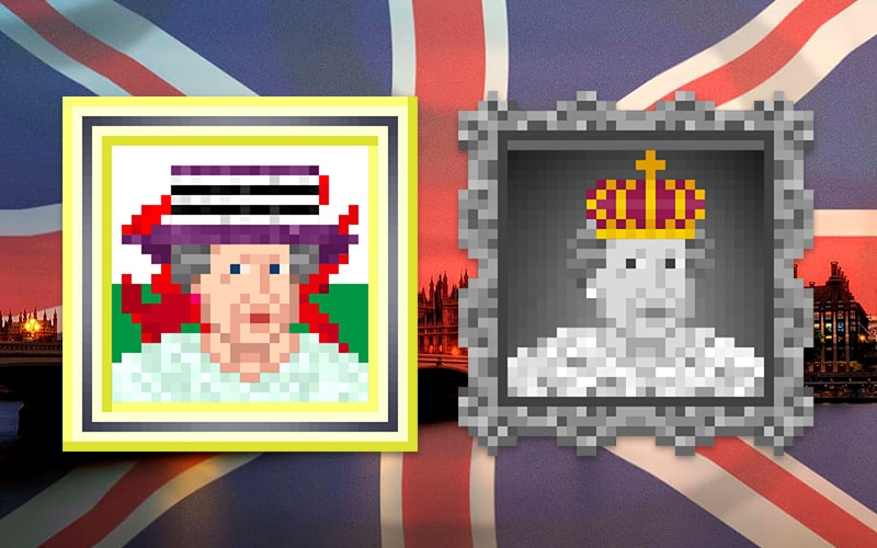 Queen Elizabeth II NFT Tribute Projects near Final Auction