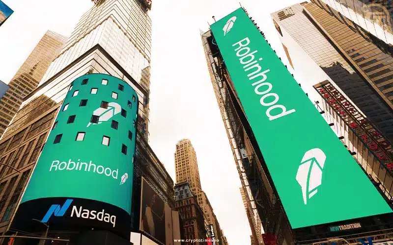 Robinhood Ranked 5 Largest ETH Holder by Arkham Intelligence