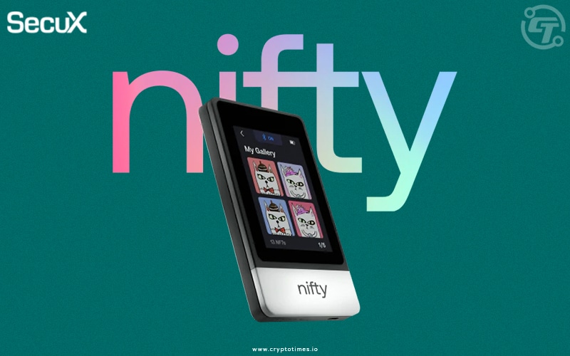SecuX Nifty To Launch As World’s First NFT Hardware Wallet