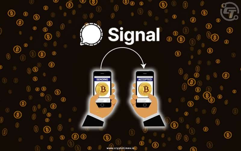 Signal launches a new payment feature