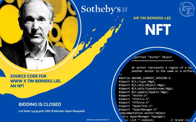 NFT Of the World Wide Web Sold For $5.4million