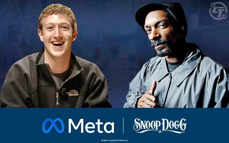 Snoop Dogg Shake-hands with Meta