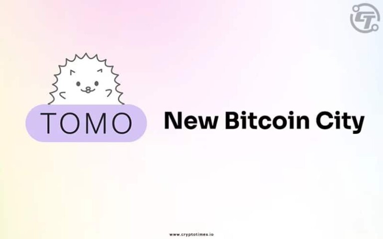 Over $1million Locked in Tomo & New Bitcoin City