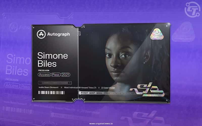 Simone Biles to Release NFT Collection with Autograph