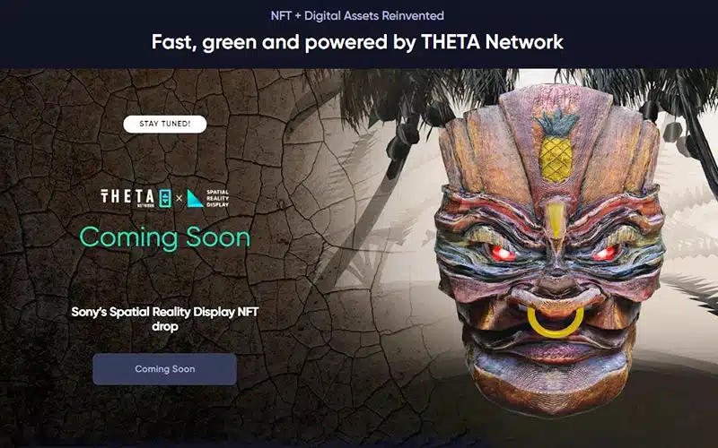 Sony Partners with Theta Labs for 3D NFT Collection