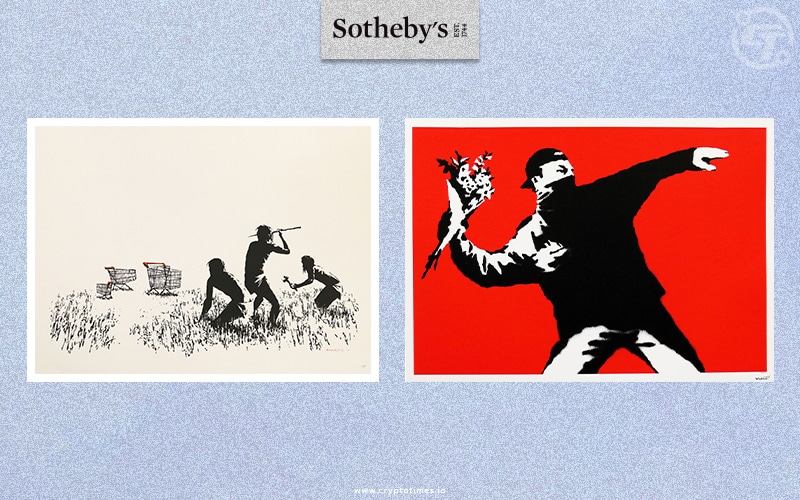 Sotheby's to Accept Live Bids in ETH for Banksy's Artwork