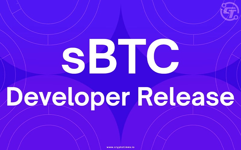 Stacks Unveils sBTC Developer Release For BTC Smart Contracts