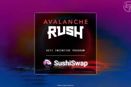 Avalanche Joins with SushiSwap to launch its Mining Incentive Program