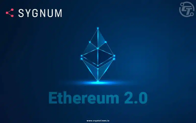 Swiss Bank Sygnum Rolls Out Support for Ethereum 2.0 Staking