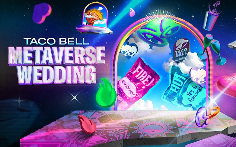 Taco Bell's Metaverse Wedding Chapel!