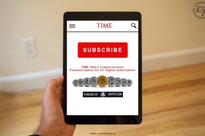 TIME Magazine Accept Cryptocurrency For Digital Subscriptions