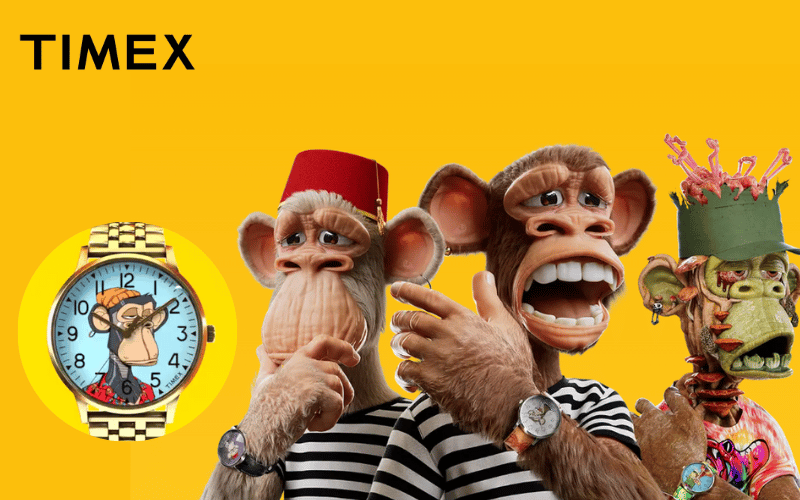 Timex brings Exclusive Watches and NFTs for Bored Ape owners