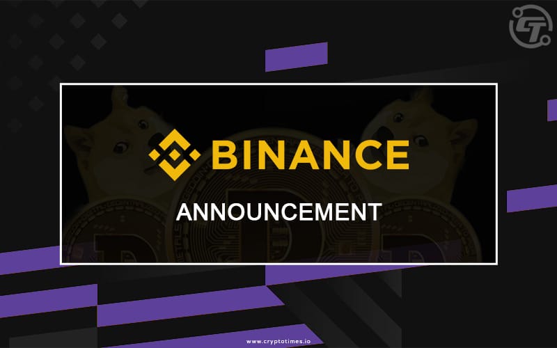 Binance Halted Dogecoin Withdrawals Following an Upgrade Glitch
