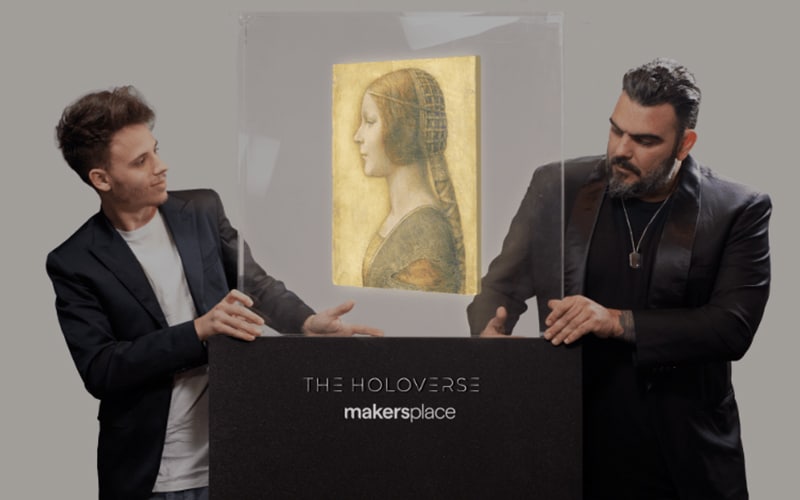 Leonardo da Vinci X The Holoverse: The First Hologram NFT